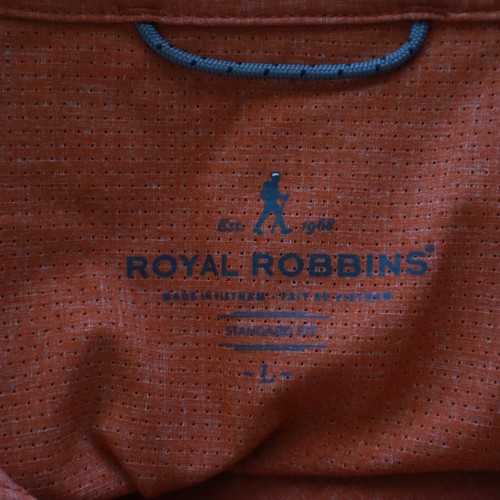 Royal Robbins Shirt Mens Large Standard Fit Flap Pocket Button Up Short Sleeve - Picture 5 of 6