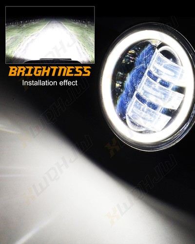 Pair LED Front Bumper Fog Light For Honda Civic Sedan 2022-2023 - Picture 10 of 14