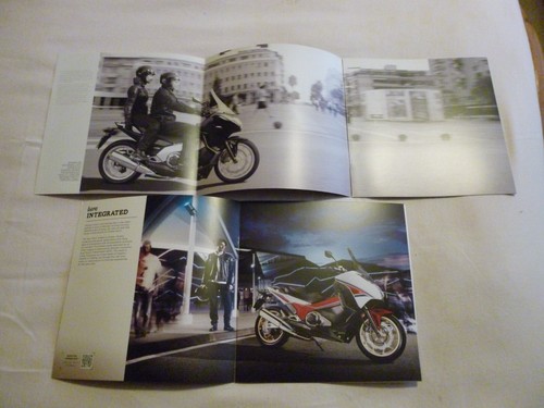 HONDA INTEGRA MOTORCYCLE BROCHURES X2 2014 UK ITEMS SQUARE FORMAT EXCELLENT - Picture 3 of 5