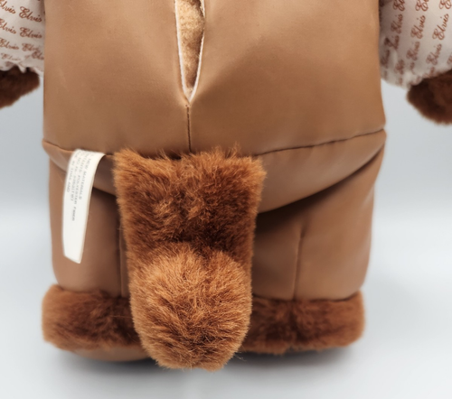 Peluche cane Elvis Presley Hound vintage 1994 marrone peluche (funzionante) - Foto 13 di 14