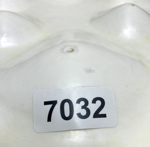 Plato para servir placa de huevo del diablo gallo diseño de mediados de siglo - Imagen 4 de 4