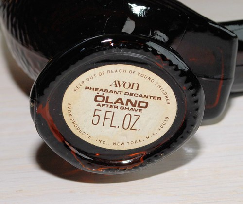Avon ~ Pheasant Decanter After Shave Bottle - Picture 6 of 6