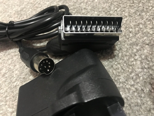 SEGA MEGA DRIVE / MASTER SYSTEM 1 Konsole Netzteil + Scart Lead Kabel - Bild 2 von 4