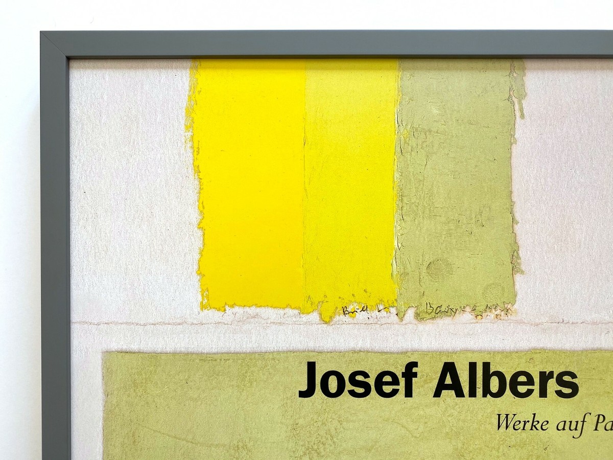 国内未入荷 Josef Albers Yellow Climate Poster Yellow Climate, 1962 by Josef Albers - 24 X 32 Inches (Art