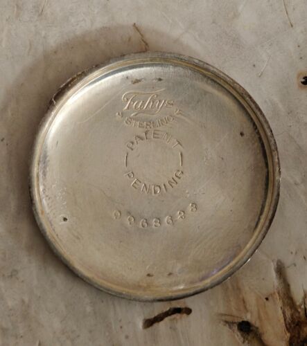 Orologio da trincea militare PATRIA 15-Jewel argento sterling quadrante integrale guardia epoca prima guerra mondiale - Foto 8 di 12