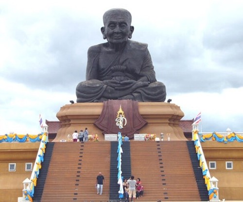 Thailand Amulet Buddha LP Tuad, Wat Changhai, Pattani, Year : 2009AD./2552BE.Col - Picture 12 of 12
