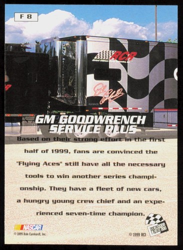 1999 GM Goodwrench Service Plus Dale Earnhardt Richard Childress Racing #F8 - Picture 2 of 2