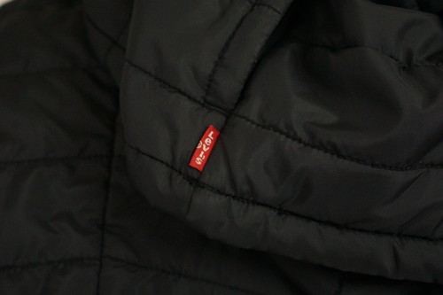 Chaqueta Negra Transpirable Acolchada Para Hombre Levi Strauss & Co VAR474 - Imagen 7 de 15