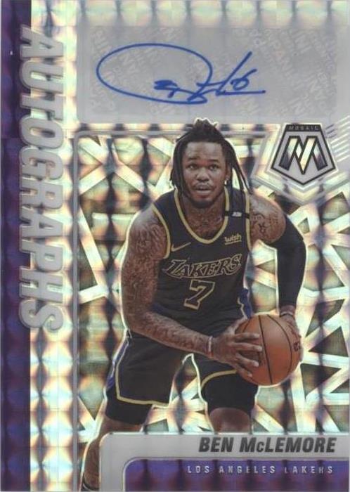 2020-21 Panini Mosaic - Ben McLemore #AM-BMC - 1 of 2