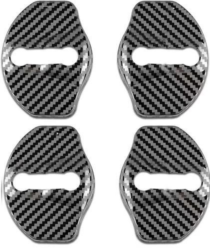 4PCS Tesla Door Lock Cover for Model 3 Y Car Door Guard Lock Tesla Accessories - Picture 2 of 8