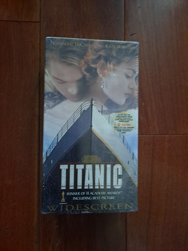 Titanic (VHS, 1998, 2-Tape Set,THX Widescreen Edition) sealed  - Picture 1 of 6