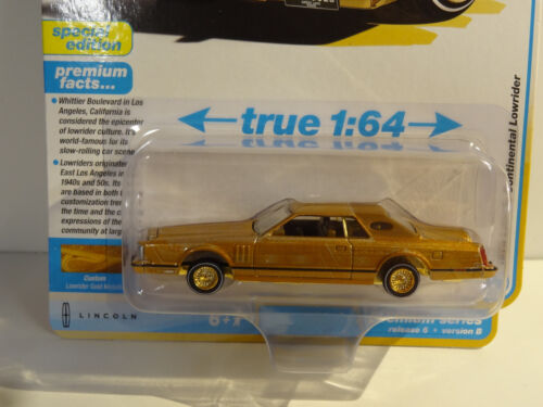 AUTO WORLD PREMIUM - LUXURY CRUISERS - GOLD - 1979 LINCOLN CONTINENTAL LOWRIDER