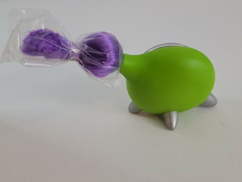 Vtg 2000 Avon Girls Retro Alarm Clock "Cool Girls Clock" Green w/Purple Hair NIB - Picture 8 of 11