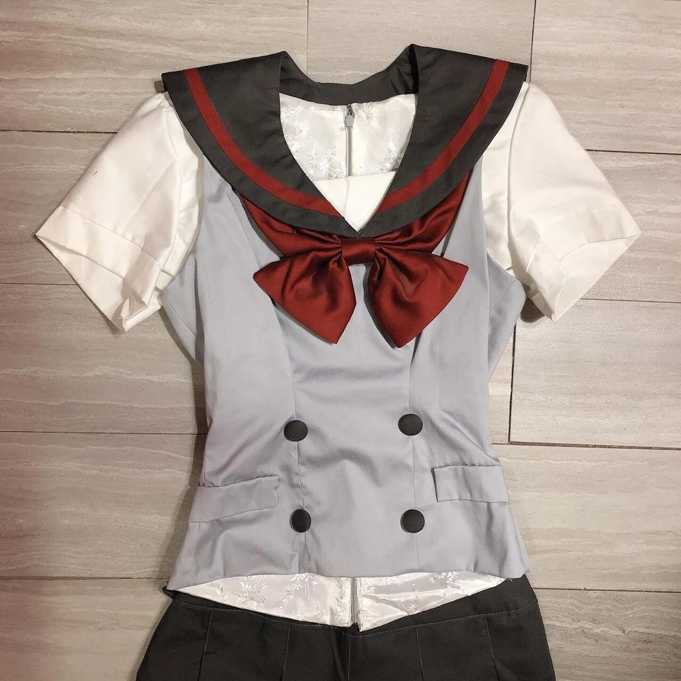 Rei Hino Sailor Mars School Uniform Sailor Moon Senshi HAND MADE COSPLAY - Image 4 of 4