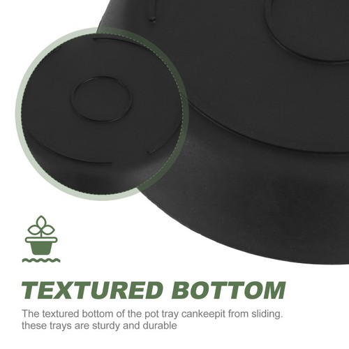 20 Pcs Plant Tray Flower Pot Saucers Flower Pots Tray Flower Pot Trays - Bild 6 von 12