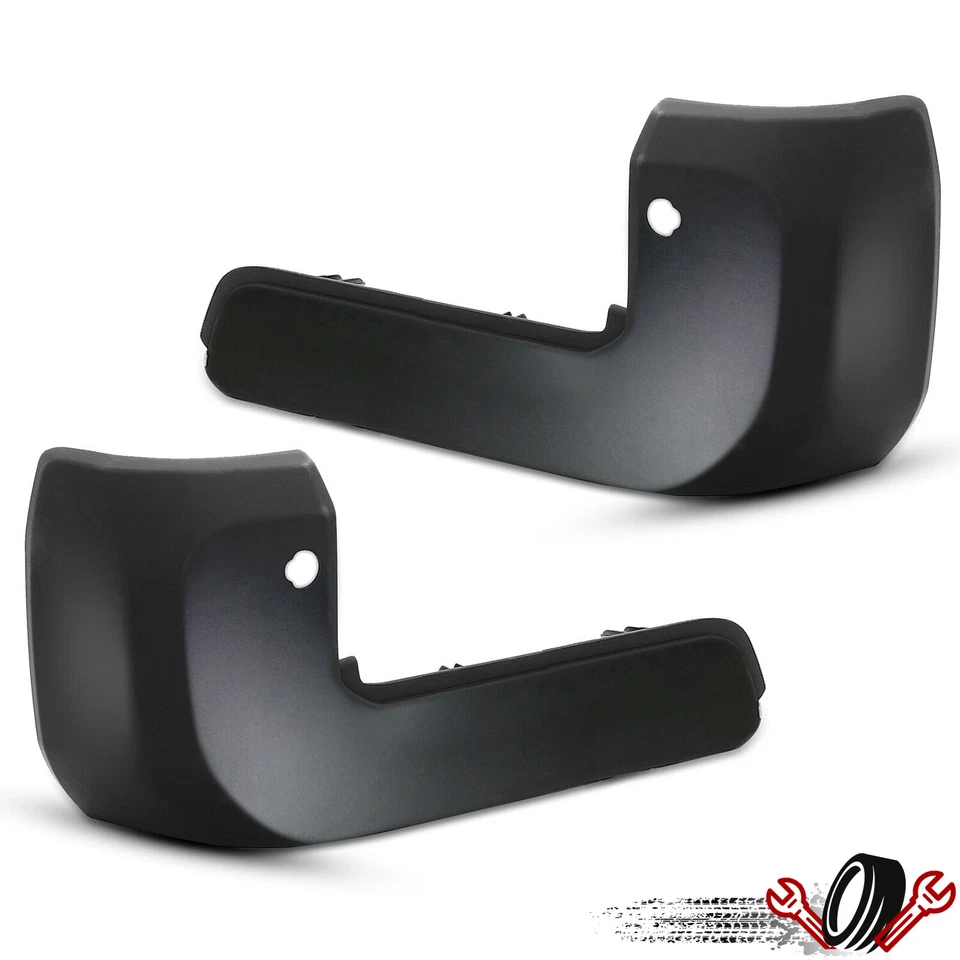 Bumper End For Toyota Tacoma 2016-2023 Set of Rear LH and RH Black w/Sensor Hole - Изображение 2 из 4