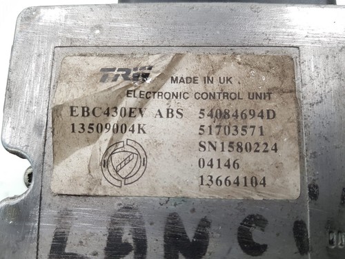 ABS TRW 54084694D 13509004K 13664104 - Imagen 8 de 8