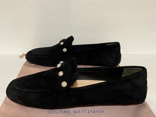 Stuart Weitzman Woman Suede Loafers. 9.5 $425 - Picture 2 of 17
