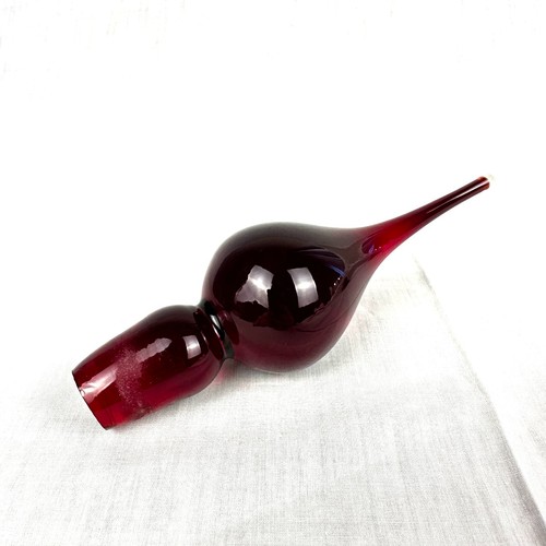 Vintage Glass Genie Bottle Pilgrim Orleans 21 Decanter 15’’ Mid Century 1960’s - Picture 3 of 7