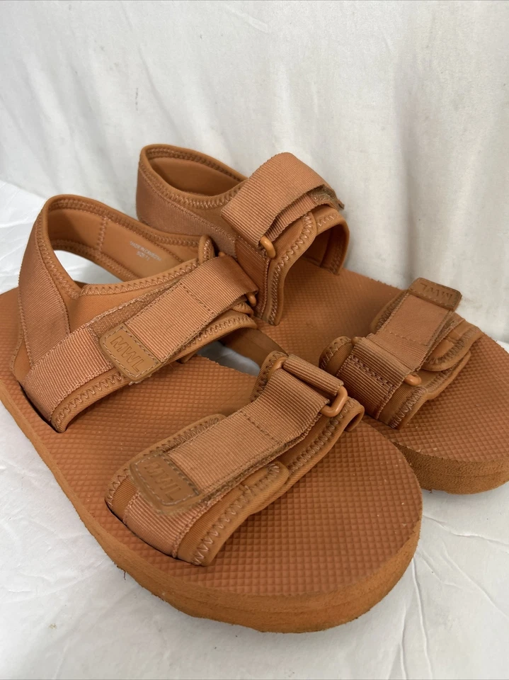 Sandalia Jay de neopreno Madewell The (Re)sourced talla 7,5 arcilla naranja Foto 3 de 4