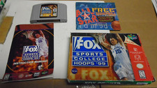 Nintendo 64 FOX SPORTS COLLEGE HOOPS '99 Video Game, Not Tested