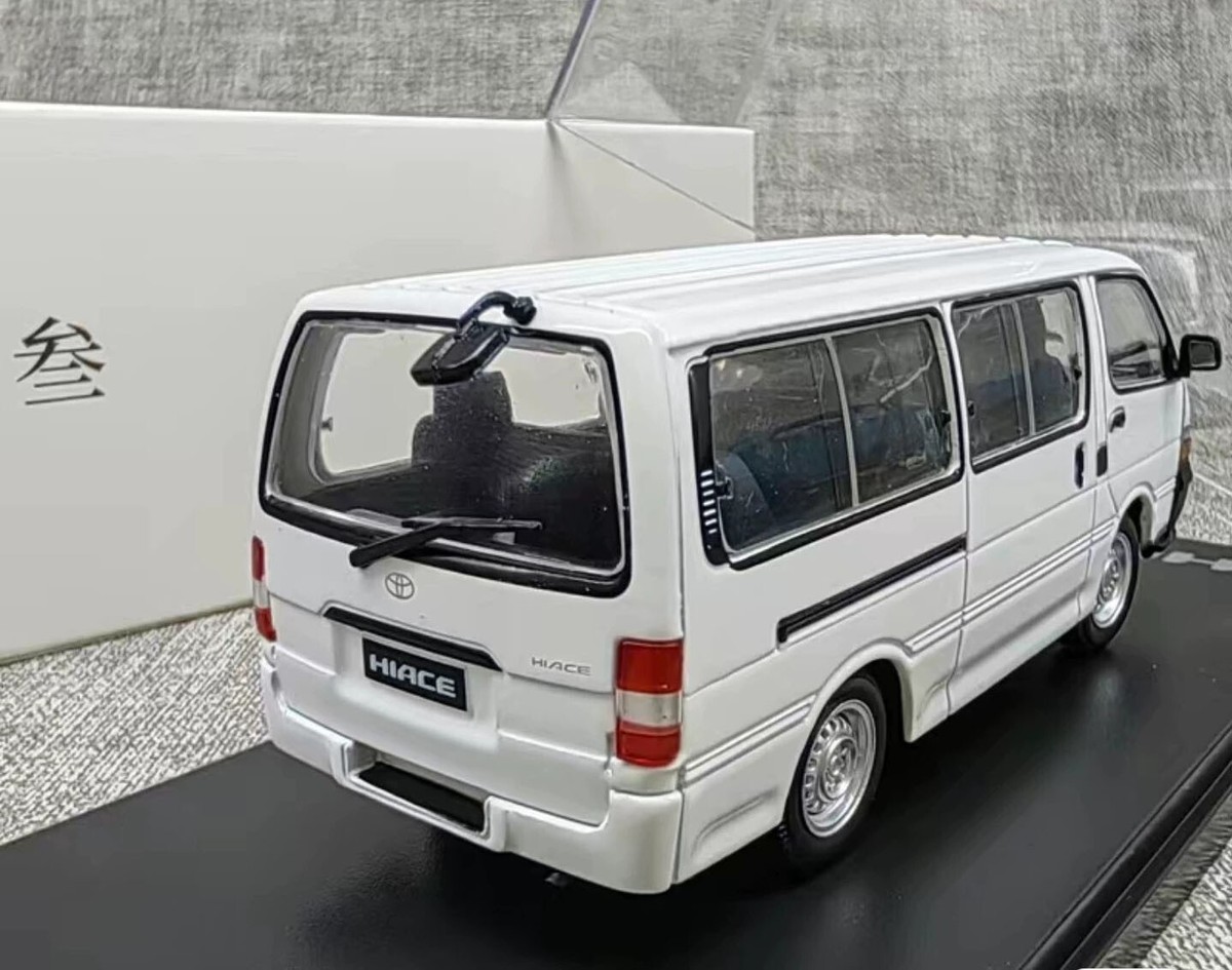 1/43 Toyota Hiace Bus Diecast Model White Color | eBay