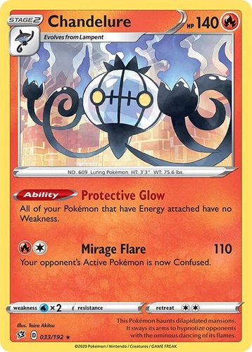 Chandelure 033/192 Swsh02: Rebel Clash