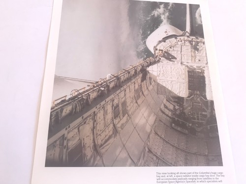 6 neue NASA COLUMBIA SPACE SHUTTLE BILDER, IDEAL für FRAMING 8 1/2” x 11” - Bild 6 von 7