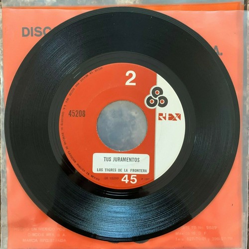 LOS TIGRES DE LA FRONTERA -SUFRO PORQUE TE QUIERO / TUS JURAMENTOS-MEX 7" SINGLE - Picture 4 of 6