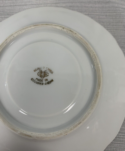 Vintage Ucagco China Demistasse Hand Painted Cup & Saucer-Made Japan - Picture 6 of 15