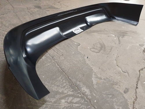 Complemento difusor de parachoques trasero R Performance con costillas/aletas para VW Touran 1T 03-06 - Imagen 5 de 10