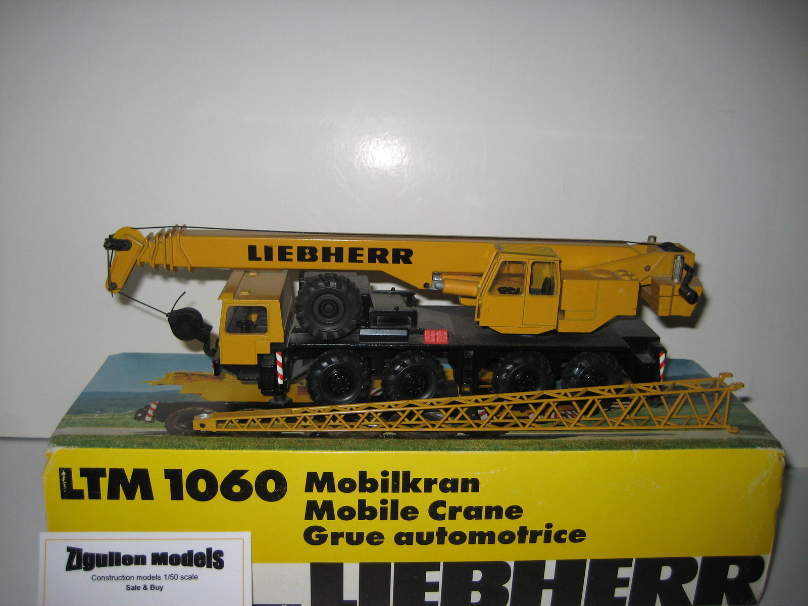 Liebherr LTM 1060 Mobile Crane 2079.1 Conrad 1 50 Pack Orig. Liebherr LTM 1060 Mobile Crane 2079.1 Conrad 1 50 Pack Orig.