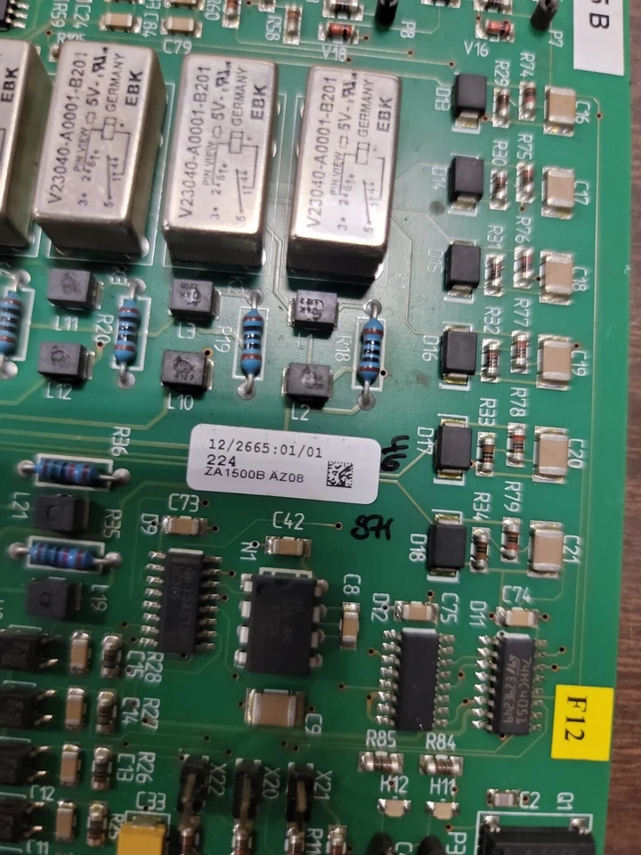 TABLERO DE CONTROL EMHART ZA1500B AZ08 Foto 2 de 4