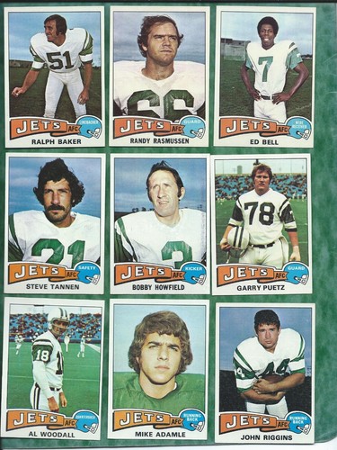 NFL Topps 1975 Team Lots Raiders Steelers Cowboys Staubach Bradshaw Fouts RC - Bild 91 von 98