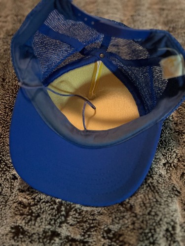 Vintage American Utility Supply Trucker Mütze Kappe Druckknopflasche Einheitsgröße - Bild 3 von 3