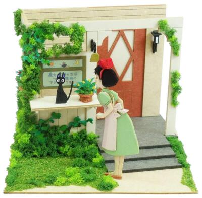 Sankei Ghibli Mini Kiki's Delivery Service Departure Day Paper Craft MP07-122