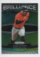 2020 Panini Prizm Baseball BRILLIANCE JOSE ALTUVE HOUSTON ASTROS #B-7