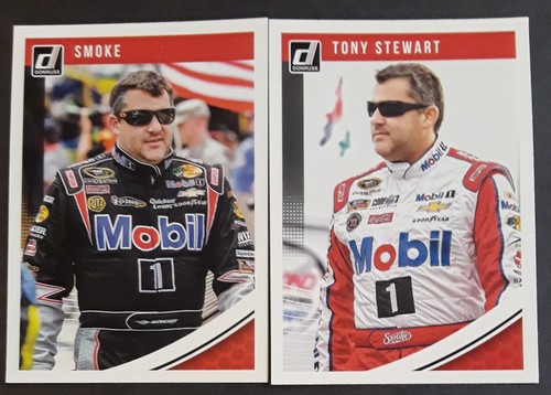 Tony "Smoke" Stewart Nascar Racing Card Lot (4 ct) w/Variant & Studio Card! - Picture 2 of 6