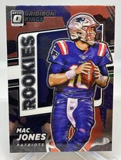 MAC JONES 2021 OPTIC ROOKIES GRIDIRON KINGS RC # RGK-6 NEW ENGLAND PATRIOTS