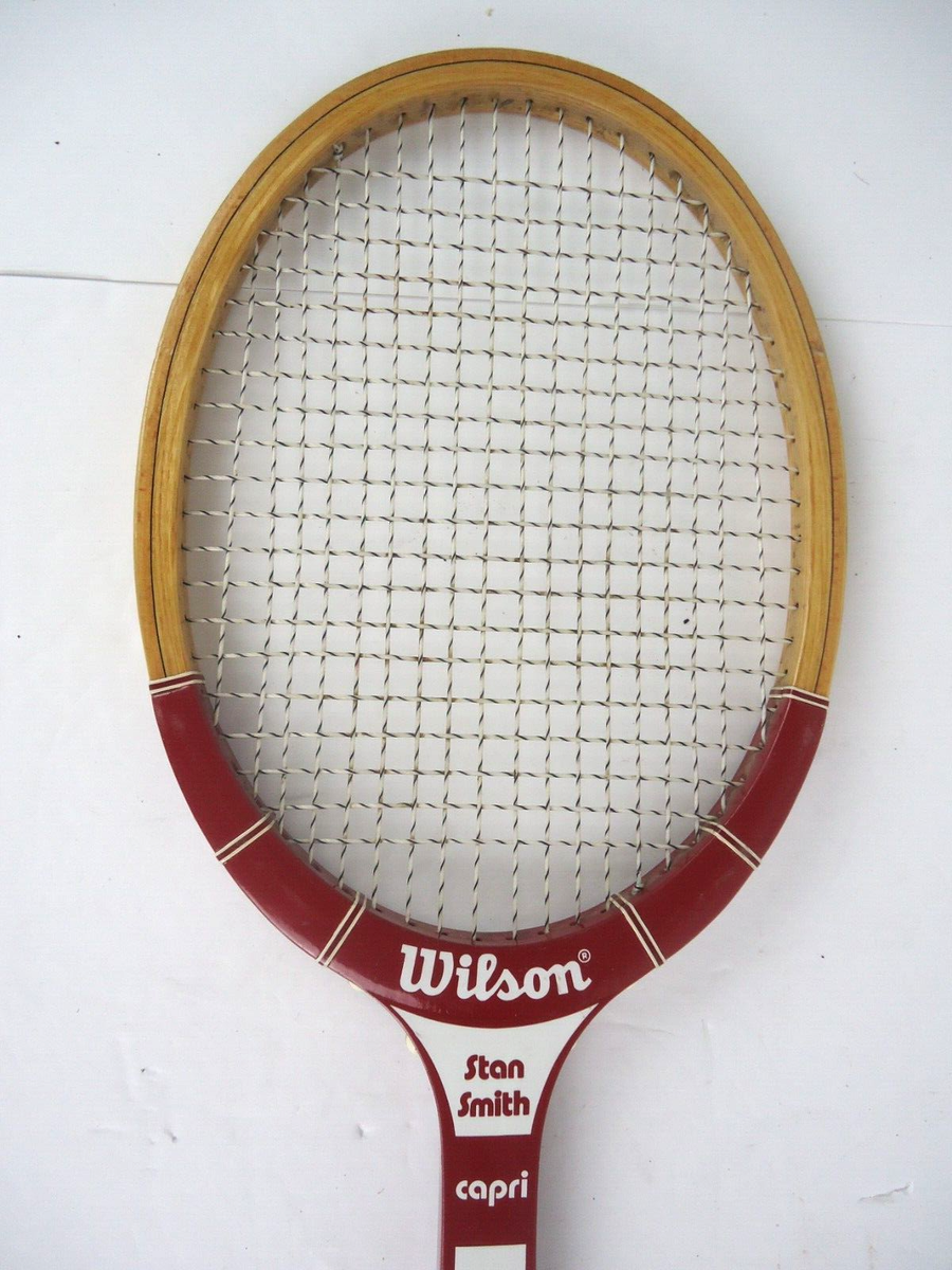 Stan Smith Wilson Capri Vintage Collectible Tennis Racket & Frame