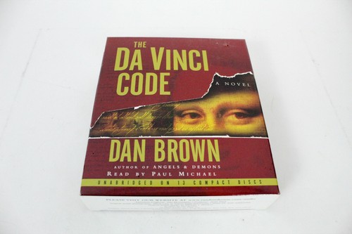 The DaVinci Code Audiobook CD Dan Brown Paul Michael Unabridged 13 Cds 16hrs - Picture 1 of 3