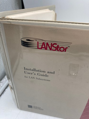 DOS Software LANStor 1.4.2 For Novell Netware v2.0+ Maxtor Manuals And Floppy - Picture 5 of 6