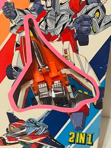 X-Plan Strategic 2 in 1 Taiwan Transformer Figure Gobot Robot Box voltron Jetcar - Picture 3 of 5