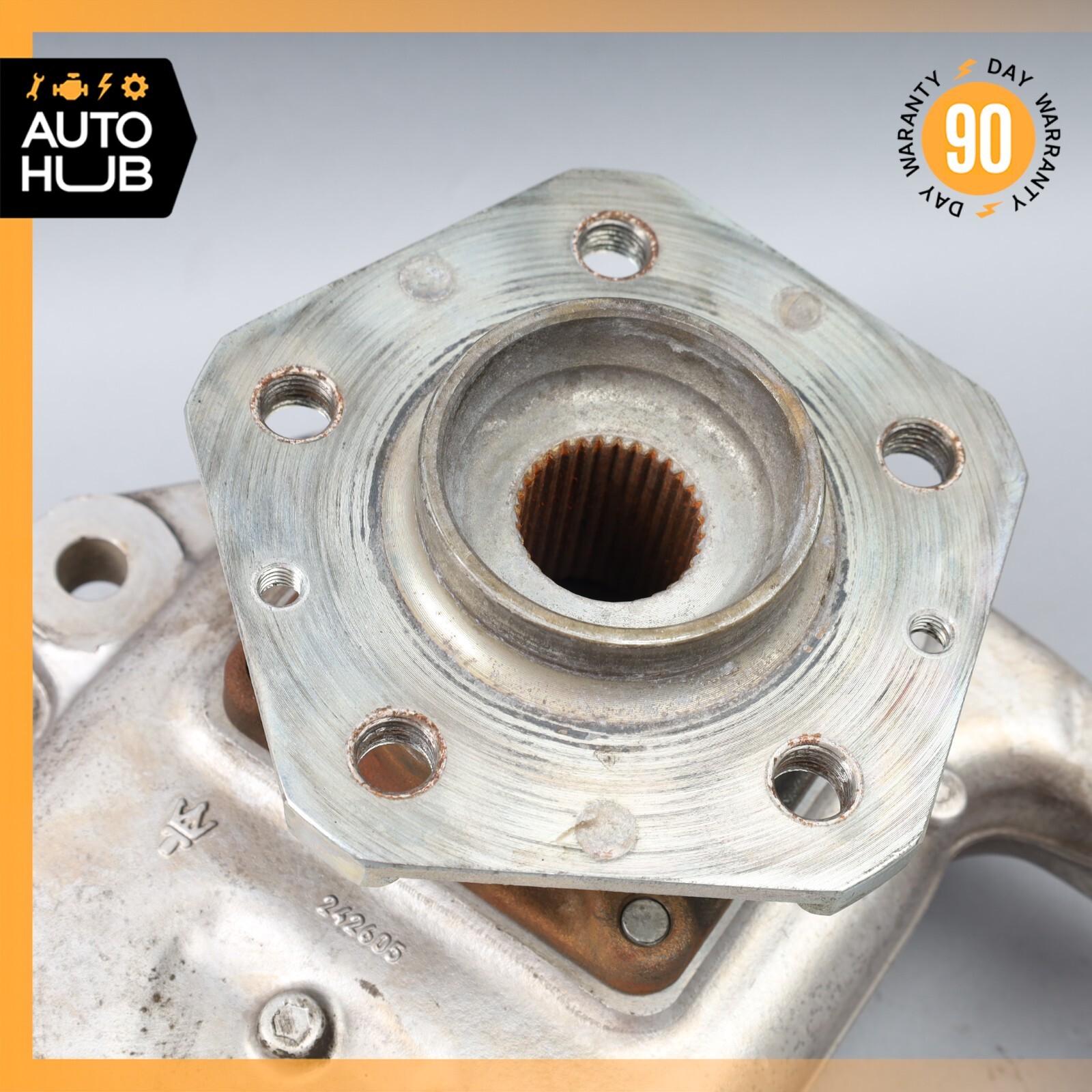 03-10 Maserati GranTurismo M145 Front Right Side Spindle Knuckle Hub OEM 61k