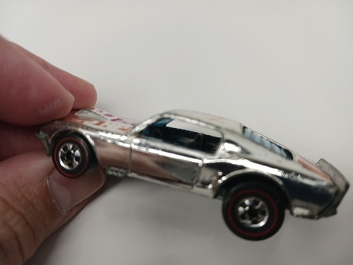 Hot Wheels Redline Mustang Stocker 450HP 1974 Cromato Arancione Magenta Hong Kong - Foto 11 di 20