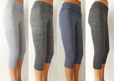 Kinder Mädchen Kurze Leggings Gr.158-170 Sport Hose Leggins Capri 3/4  Knie 