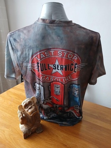 Motorcycle Motorbike Gasoline T-shirt Size XXl (UK 42 )Brand New - Picture 2 of 2