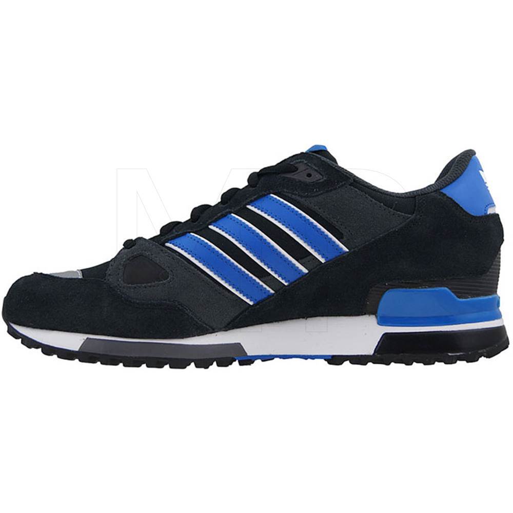 adidas Originals ZX 750 Men's Trainers - Black/Blue - M18261 adidas Originals ZX 750 Men's Trainers - Black/Blue - M18261