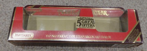 Models of Yesteryear Y27 1922 Foden C Type Steam Wagon and Trailer - Frasers - Picture 5 of 5
