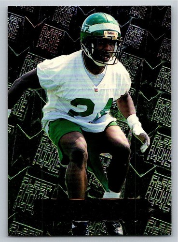 1996 Fleer Metal - Ray Mickens #141 (RC) New York Jets Football Karte